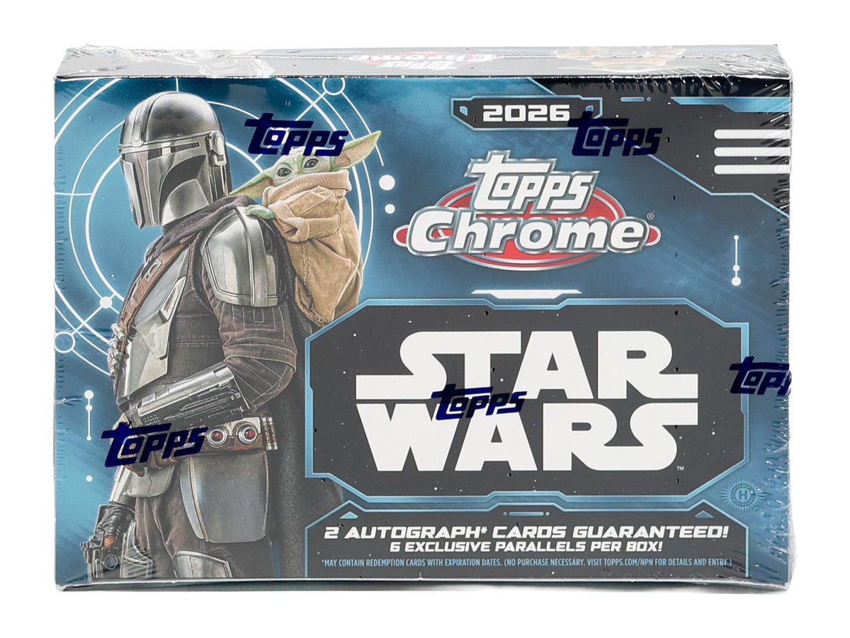 2026 Topps Star Wars Chrome Delight Box - box front