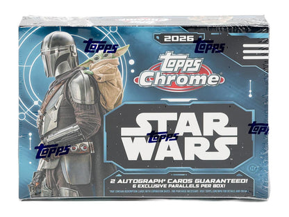 2026 Topps Star Wars Chrome Delight Box - box front
