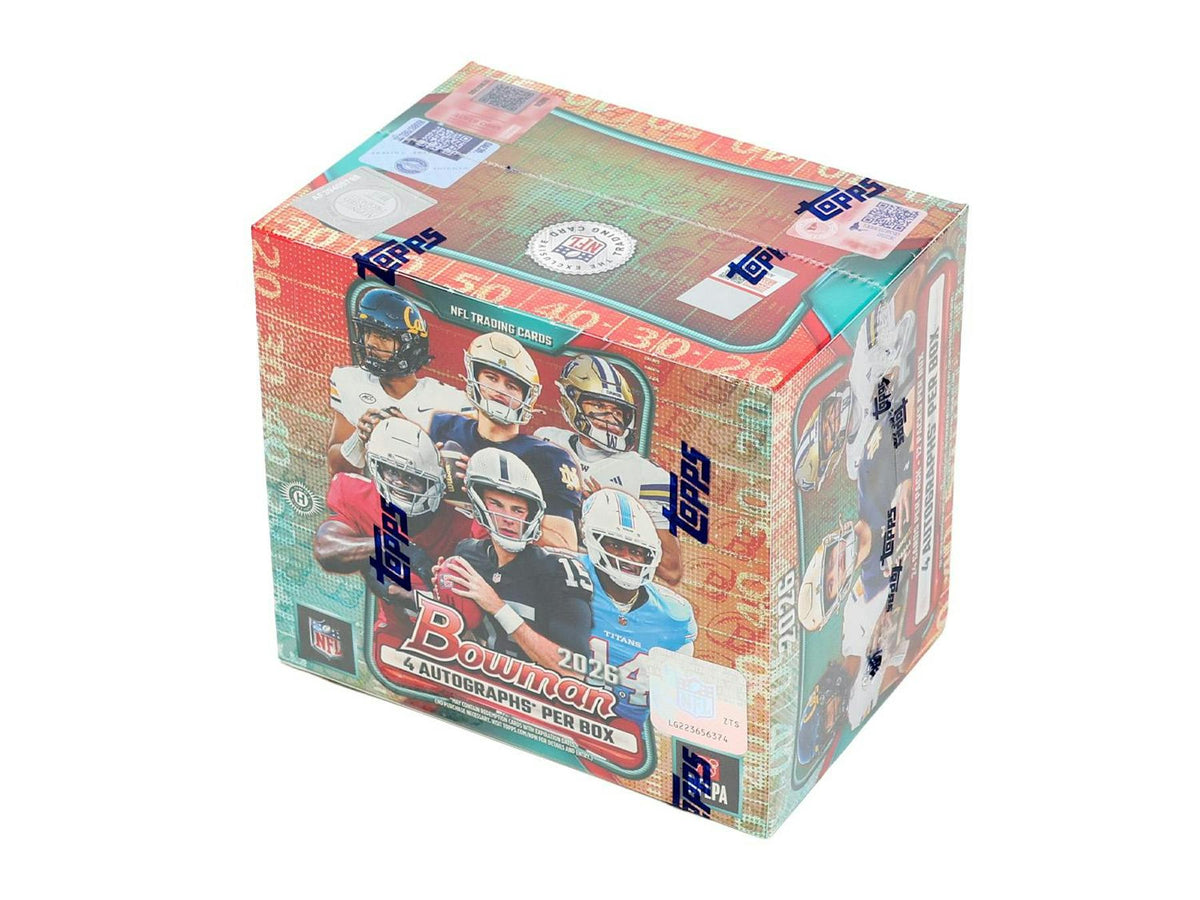 2026 Bowman Football Hobby Jumbo Box | Columbia Hobby - Sports Card Boxes - Toploaders - Card Savers.