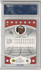 LEBRON JAMES 2006-07 Upper Deck Ovation #113 PSA 10 - LAKERS