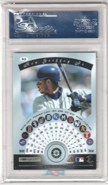 KEN GRIFFEY JR 1997 Pinnacle Certified Red #53 PSA 10 GEM MINT - MARINERS