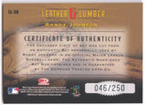 RANDY JOHNSON 2003 Donruss Leather & Lumber Game Used Bat SP #/250 DIAMONDBACKS