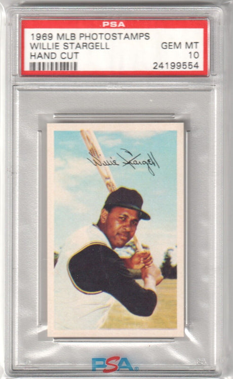 WILLIE STARGELL 1969 Topps #545 PSA 8 NM-MT - PIRATES