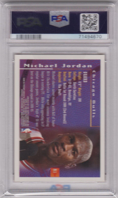 MICHAEL JORDAN 1995-96 Topps Finest Mystery  #M1 PSA 10 GEM MINT - BULLS