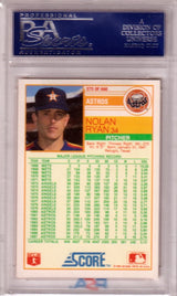 NOLAN RYAN 1988 Score #575 PSA 10 GEM MINT - ASTROS