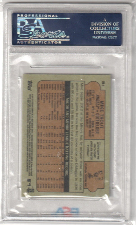 MIKE TROUT 2013 Topps 1972 Minis #TM-4 PSA 10 GEM MINT - ANGELS