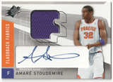 AMARE STOUDEMIRE 2004-05 Upper Deck SPx Autograph Auto Jersey  - SUNS