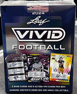 2024 Leaf Vivid Football Hobby Box