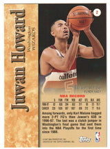JUWAN HOWARD 1997-98 Topps Autograph Auto - WIZARDS