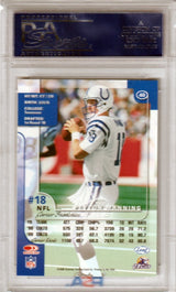 PEYTON MANNING 2000 Leaf Rookies & Stars #40 PSA 10 GEM MINT - COLTS POP 3