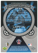 VLADIMIR GUERRERO 2004 Upper Deck Etchings Autograph Auto #/50 - ANGELS