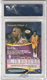 SHAQUILLE O'NEAL 1997-98 Topps Stadium Club #43 PSA 10 GEM MINT - LAKERS POP 12