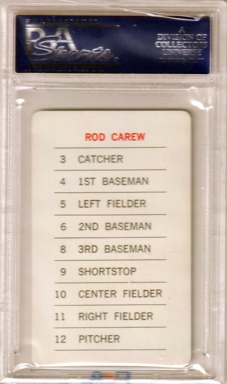 ROD CAREW 1970 MILTON BRADLEY PSA 9 MINT - TWINS