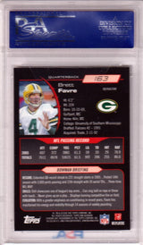 BRETT FAVRE 2006 Bowman Chrome Refractor #163 PSA 10 GEM MINT - PACKERS