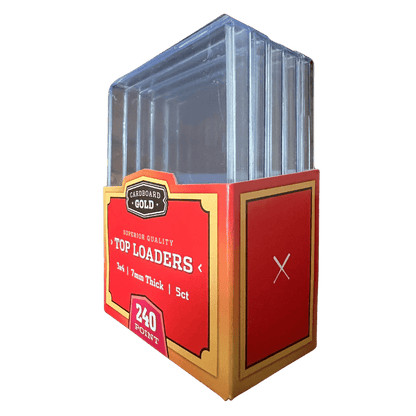 10ct (2 Packs) Thick Trading Card Toploders Holder - 7mm - 240pt - Columbia Hobby - Sports Card Boxes - Toploaders - Card Savers