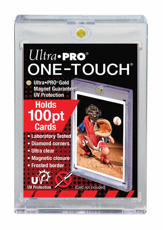 10ct Ultra Pro One Touch UV Magnetic Card Holder - 100pt - Columbia Hobby - Sports Card Boxes - Toploaders - Card Savers