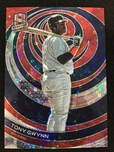 Tony Gwynn 2023 Panini Chronicles Spectra Red Disco /25 #77 SSP Padres