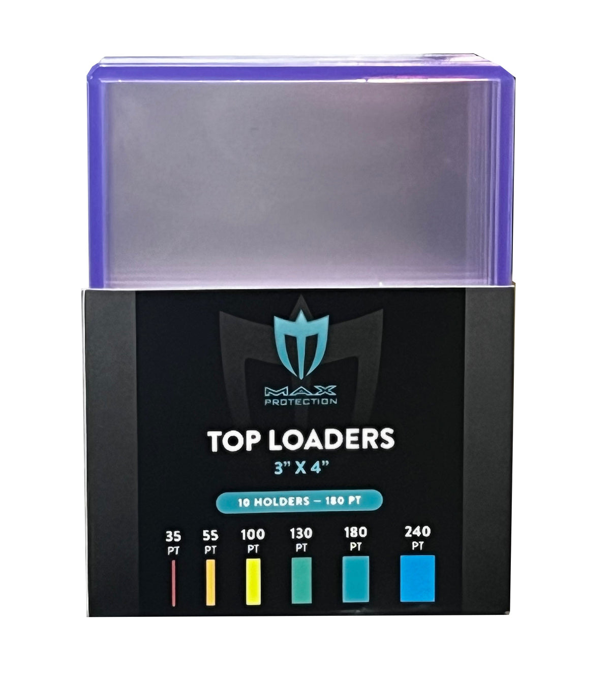 Max Protection 180pt Trading Card Toploaders - Columbia Sports Cards - image 3