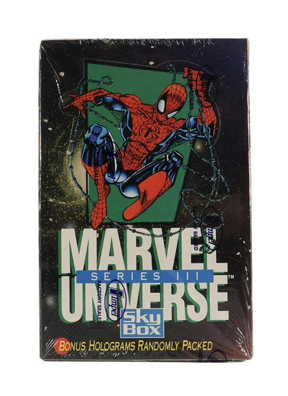 1992 Skybox Marvel Universe Series 3 - Columbia Hobby - Sports Card Boxes - Toploaders - Card Savers