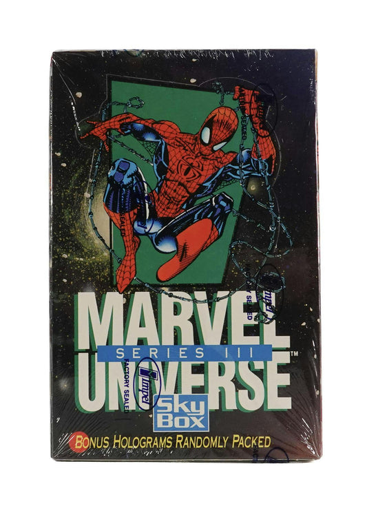 1992 Skybox Marvel Universe Series 3 - Columbia Hobby - Sports Card Boxes - Toploaders - Card Savers