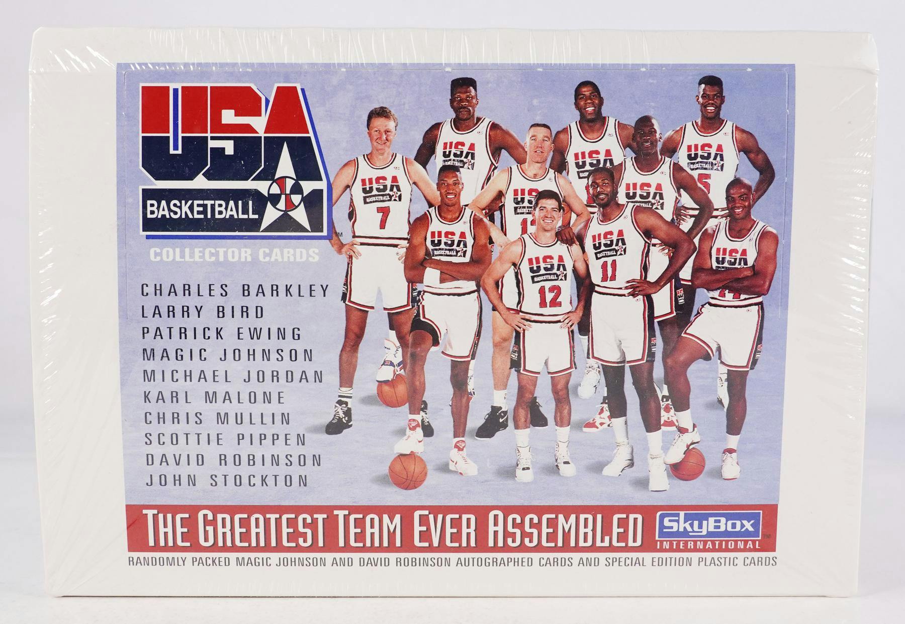 1992 Skybox USA Basketball Hobby Box - Columbia Hobby - Sports Card Boxes - Toploaders - Card Savers