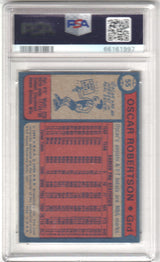 OSCAR ROBERTSON 1974-75 Topps #55 PSA 8 NM-MT - BUCKS