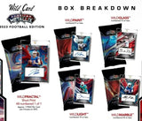 2023 Wild Card American Metallix Football Hobby Box