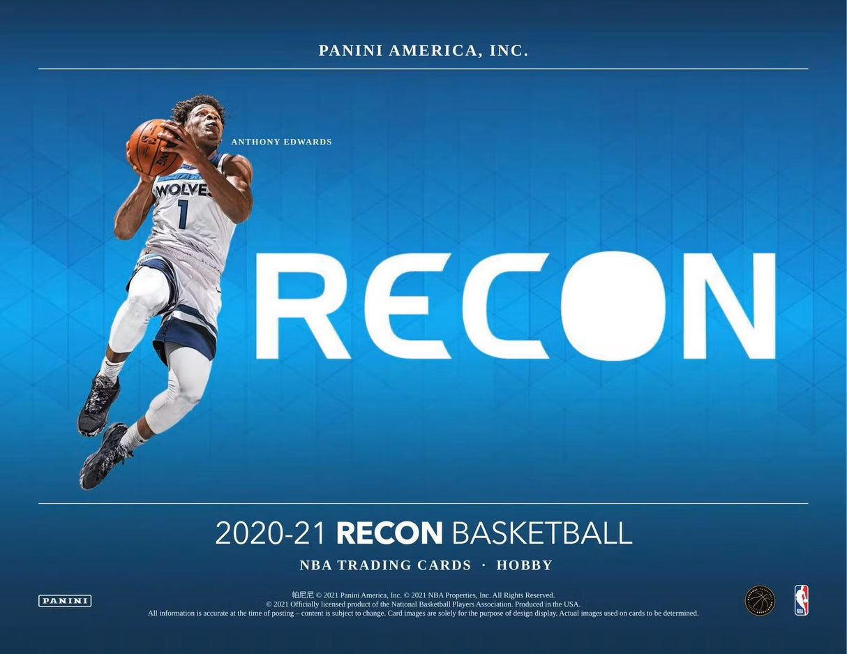 2020/21 Panini Recon Basketball Hobby Box