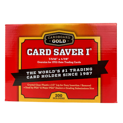 2000ct Card Saver 1 - Full Case - PSA Grading Card Submissions Semi Rigid Holders - Columbia Hobby - Sports Card Boxes - Toploaders - Card Savers