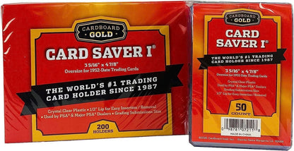 2000ct Card Saver 1 - Full Case - PSA Grading Card Submissions Semi Rigid Holders - Columbia Hobby - Sports Card Boxes - Toploaders - Card Savers