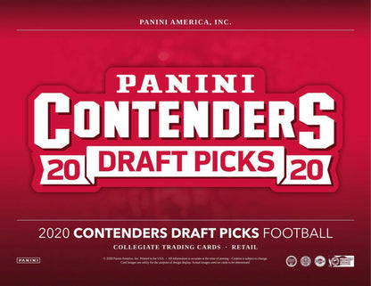 2020 Panini Contenders Draft Picks Football 7 - Pack Blaster Box - Columbia Hobby - Sports Card Boxes - Toploaders - Card Savers