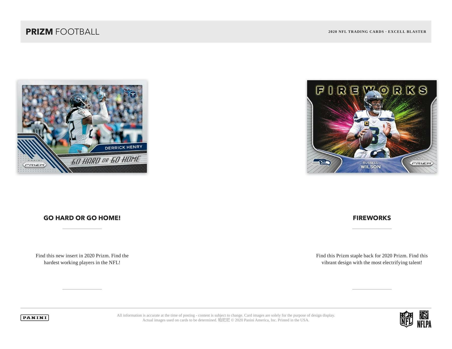 2020 Panini Prizm Football 6 - Pack Blaster Box (Disco Prizms) - Columbia Hobby - Sports Card Boxes - Toploaders - Card Savers