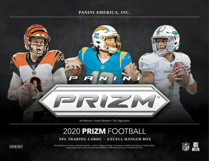 2020 Panini Prizm Football Hanger 10 - Card Box (Light Blue Prizms) - Columbia Hobby - Sports Card Boxes - Toploaders - Card Savers
