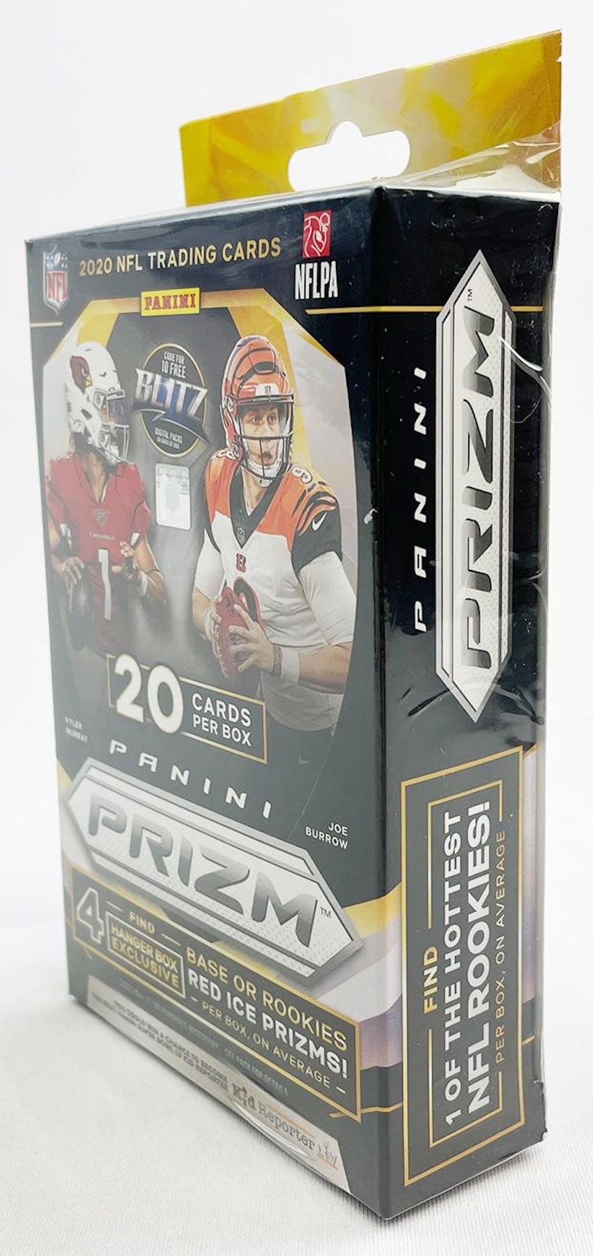 2020 Panini Prizm Football Hanger 20 - Card Box (Red Ice Prizms) - Columbia Hobby - Sports Card Boxes - Toploaders - Card Savers