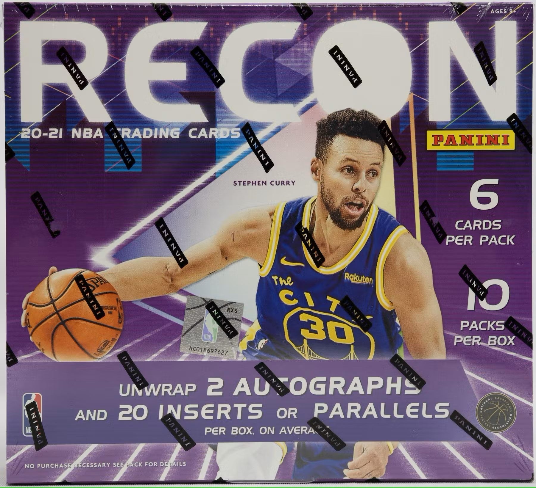 2020/21 Panini Recon Basketball Hobby Box - Columbia Hobby - Sports Card Boxes - Toploaders - Card Savers