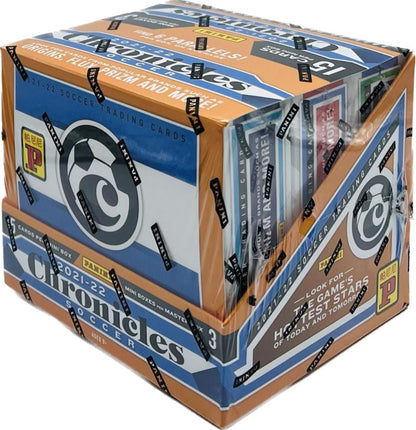 2021 - 22 Panini Chronicles Soccer Asia Tmall - Columbia Hobby - Sports Card Boxes - Toploaders - Card Savers