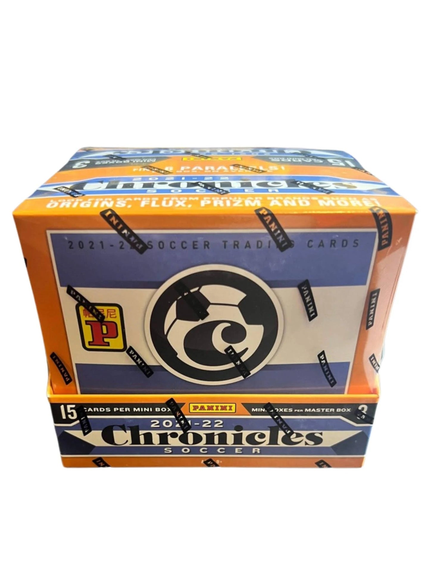 2021 - 22 Panini Chronicles Soccer Asia Tmall - Columbia Hobby - Sports Card Boxes - Toploaders - Card Savers