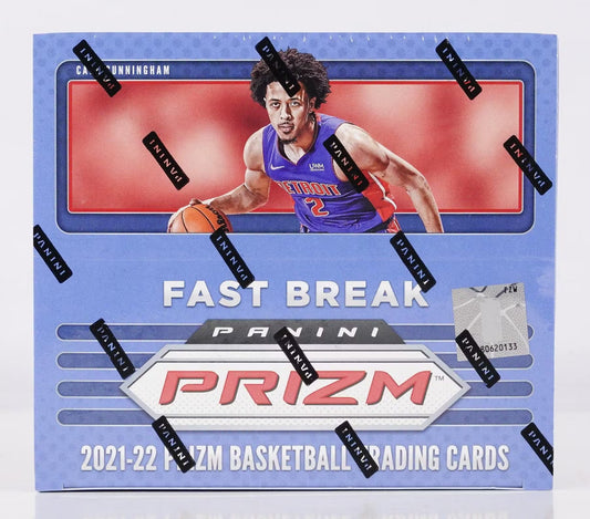 2021 - 22 Panini Prizm Basketball Fast Break Box - Columbia Hobby - Sports Card Boxes - Toploaders - Card Savers