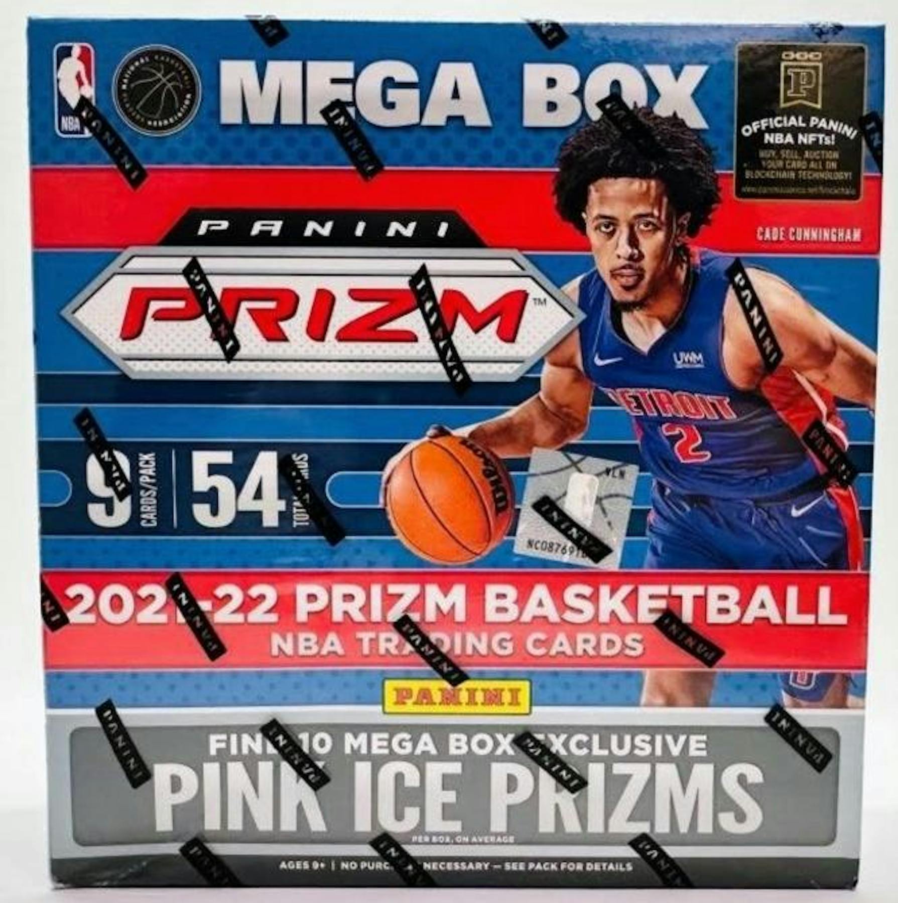 2021 - 22 Panini Prizm Basketball Mega Box (Pink Ice Prizms!) - Columbia Hobby - Sports Card Boxes - Toploaders - Card Savers