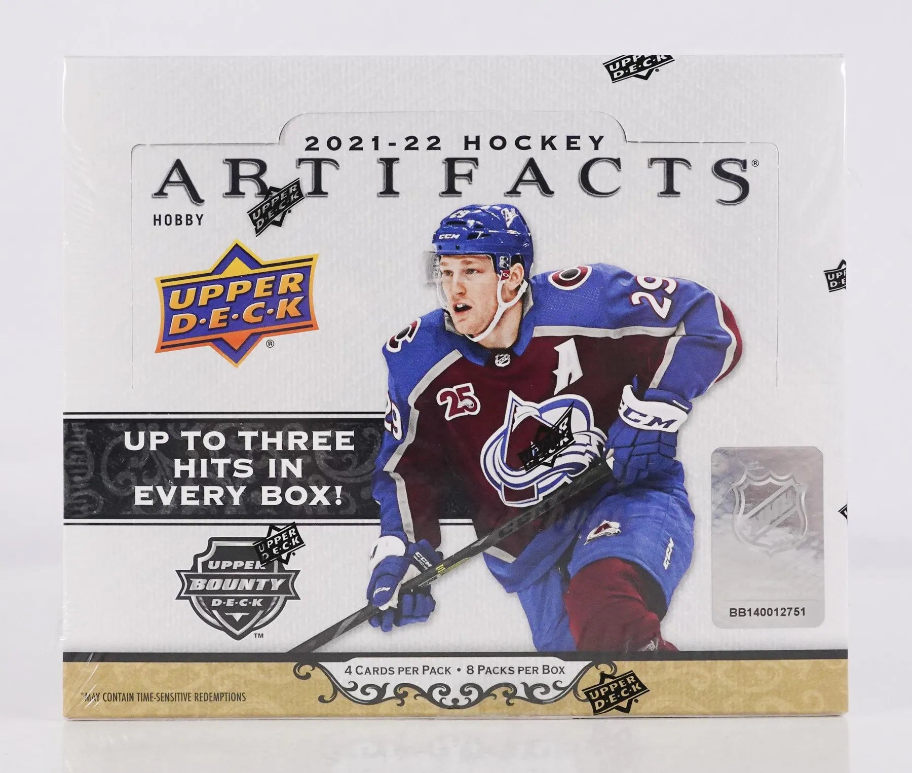 2021 - 22 Upper Deck Artifacts Hockey Hobby Box - Columbia Hobby - Sports Card Boxes - Toploaders - Card Savers