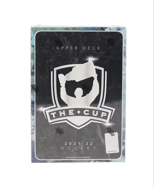 2021 - 22 Upper Deck The Cup Hockey Hobby Box - Columbia Hobby - Sports Card Boxes - Toploaders - Card Savers