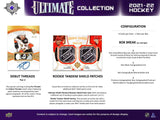 2021-22 Upper Deck Ultimate Collection Hockey Hobby Box