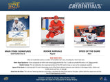 2021-22 Upper Deck Credentials Hockey Hobby Box