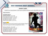 2021 Bowman Draft Baseball Asia Exclusive Hobby Box