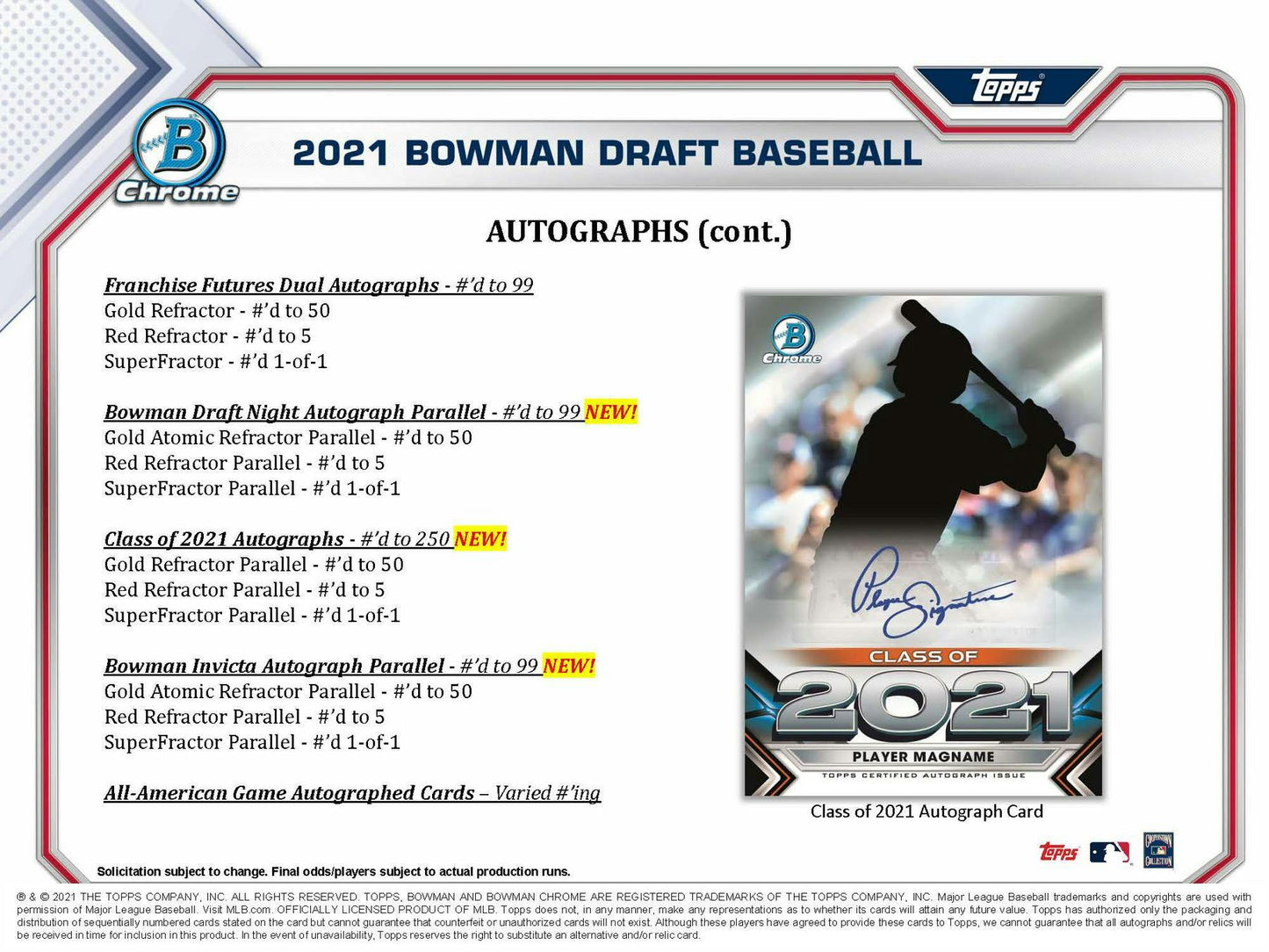 2021 Bowman Draft Baseball Asia Exclusive Hobby Box - Columbia Hobby - Sports Card Boxes - Toploaders - Card Savers