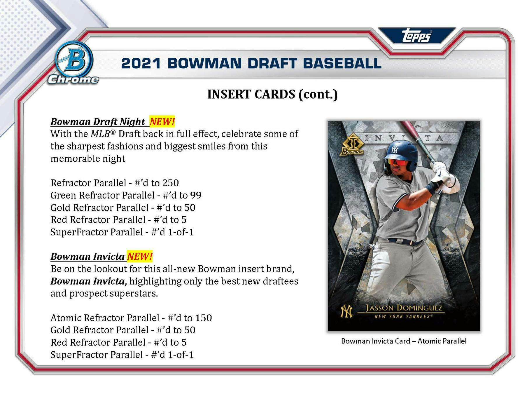 2021 Bowman Draft Baseball Asia Exclusive Hobby Box - Columbia Hobby - Sports Card Boxes - Toploaders - Card Savers