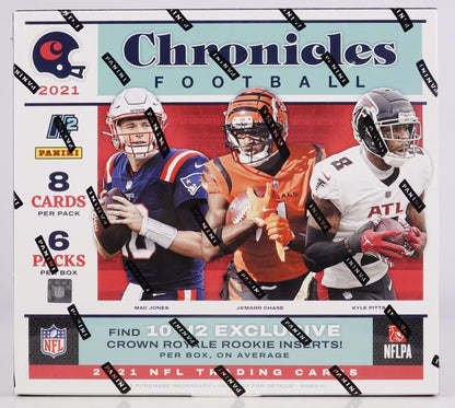 2021 Panini Chronicles Football H2 Box - Columbia Hobby - Sports Card Boxes - Toploaders - Card Savers