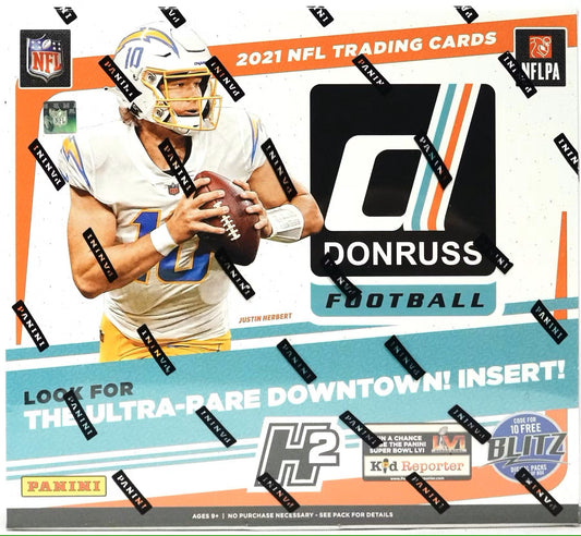 2021 Panini Donruss Football H2 Hobby Hybrid Box - Columbia Hobby - Sports Card Boxes - Toploaders - Card Savers