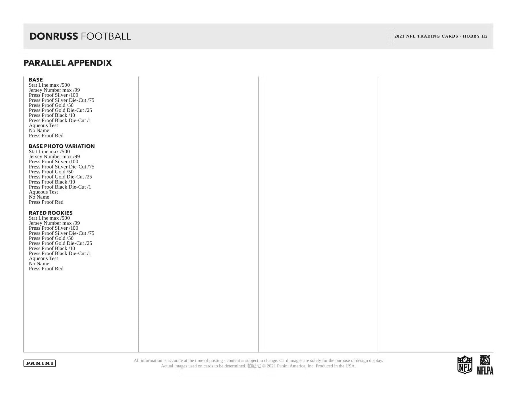 2021 Panini Donruss Football H2 Hobby Hybrid Box - Columbia Hobby - Sports Card Boxes - Toploaders - Card Savers