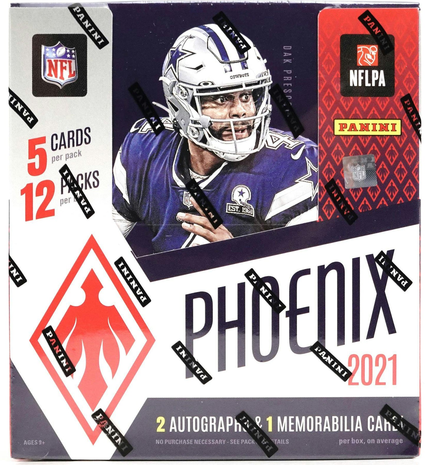 2021 Panini Phoenix Football Hobby Box - Columbia Hobby - Sports Card Boxes - Toploaders - Card Savers